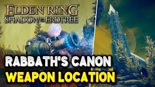 Elden Ring RABBATHS CANON Weapon Location RABBATHS RISE Puzzle Solution  Shadow of the Erdtree [upl. by Sorrows452]