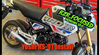 2022 Grom Yoshimura RS9T [upl. by Mirisola43]