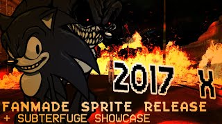 2017 X FANMADE SPRITE RELEASE  SUBTERFUGE SHOWCASE  SONIC LEGACY  FRIDAY NIGHT FUNKIN [upl. by Izaak172]