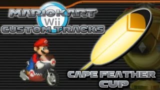 Mario Kart Wii Custom Tracks  Cape Feather Cup [upl. by Stasny]