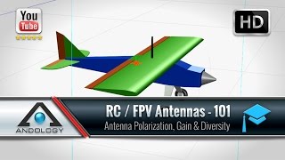 ⭐ FPV Antennas Long Range  EXPLAINED IN 3D Polarization Diversity amp Gain Patterns [upl. by Andri]