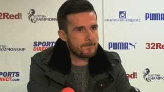 RICKSEN TRIBUTE MATCH  Barry Ferguson Press Conference [upl. by Bartle]