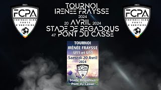 Tournoi interrégional U11U 13 « Irénée Fraysse » le samedi 20 avril 2024 [upl. by Tam]