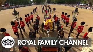 LIVE The Queens Coffin is Brought to Lie in State at Westminster Hall [upl. by Nnainot]