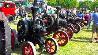 Historic Tractor Show Oldtimer Korso bei BULLDOG Dampf amp Diesel in Leipzig 01072023 [upl. by Brendis822]