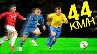 20 FASTEST Footballers In History [upl. by Aillij]