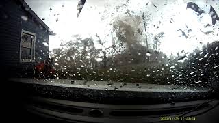 Dashcam catches Westmoreland Tornado at full strength [upl. by Lance365]