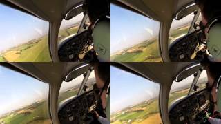 Eglinton Flying Club PA28 GHMED Landing at City of Derry Airport [upl. by Turtle]