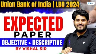 Expected English Paper Objective amp Descriptive Paper For Union Bank Of India LBO  By Vishal Sir [upl. by Kery90]