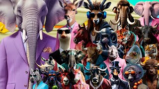 SUPER ULTRA ANIMALS MEGAMIX COFFIN DANCE ASTRONOMIA  1 HOUR [upl. by Filemon]