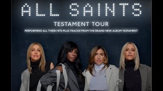 ALL SAINTS UK TOUR 2018 [upl. by Enoed]