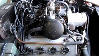 1963 Daimler SP250 Roadster Start and Engine Rev [upl. by Hathcock]