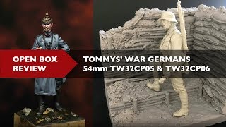 TOMMYS WAR GERMANS 54mm TW32CP05 amp TW32CP06 [upl. by Naawaj421]