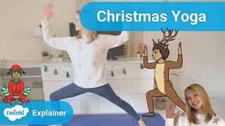 Christmas Yoga amp Meditation for Kids [upl. by Adebayo]