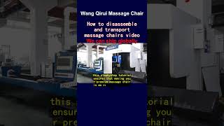 How to disassemble and transport massage chairs video [upl. by Claudelle]