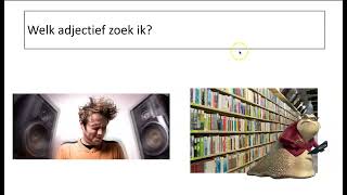 vergelijken de adjectief [upl. by Enelyk]