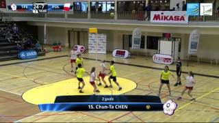 World Korfball Championships 2015  Chinese Taipei v Poland  Extended Highlights [upl. by Namhar]