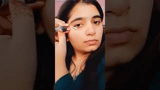 Viral eyeliner hack nehanehu950 beautyhack shortsviral nehanehuyoutubeshorts [upl. by Pepin]