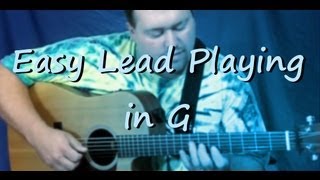 Easy Lead Playing in G [upl. by Eneri400]