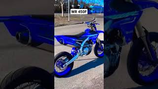 SUPERMOTO WR 450F IDLE SOUND shorts wr450f yamaha wr155 [upl. by Ashok948]