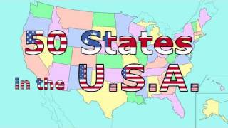 The 50 States Song [upl. by Ahsei761]