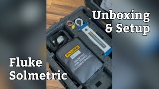 Fluke Solmetric PVA1500HE2 Unboxing amp Setup [upl. by Barna]