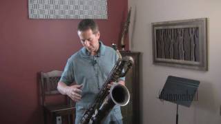 Cannonball Brute Bari Saxophone [upl. by Iveson]