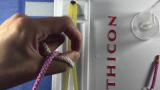 Two Handed Knot Tying Tutorial [upl. by Htidra]