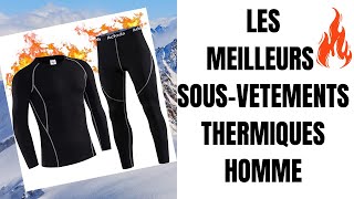 MEILLEUR SOUSVETEMENT THERMIQUE HOMME 2024TOP 3 [upl. by Amaty]