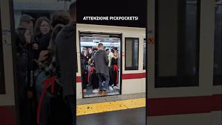 🔴 Viral Pickpocket in Rome Strikes Again Travelers Be Alert Pickpocket Viral Shorts Italy [upl. by Roath]