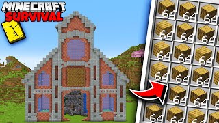 Minecraft Survival’da ODUN FARMI Yaptım‼️ [upl. by Acceber]