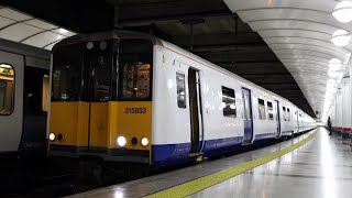 Trains At London Liverpool Street 3822 [upl. by Aldous]