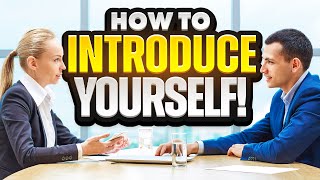 HOW TO INTRODUCE YOURSELF IN AN INTERVIEW Job Interview Questions amp Answers INTERVIEW TIPS [upl. by Nagel]