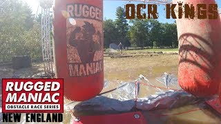 Rugged Maniac 2017 All Obstacles [upl. by Tsiuqram]