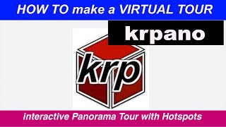 How to make a Virtual Tour 360º with krpano in 3 minutes [upl. by Tawnya]