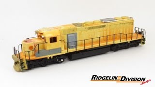 HO Scale Build Log Superdetailing a Kato SD402  CP 6066 Part 12 [upl. by Madelin]