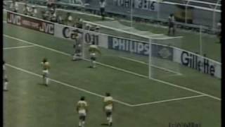 Brasil 1x0 Espanha  Copa de 1986  World Cup FIFA 1986 [upl. by Jempty]