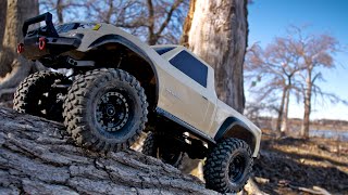 Desert Tan Scale Crawler  Traxxas TRX4 Sport [upl. by Nirhtak]