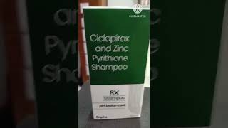 How use in 8 X shampoo ciclopirox and zinc pyrithione shampoo Benifits side effects [upl. by Wendell]