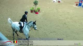 Wiener Neustadt AUT CSI 3  Ranking 145 m Caristello JP Z et Rik Hemeryck 4emes Oct 2024 [upl. by Abbott469]