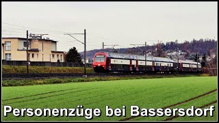 Einige Personenzugsichtungen bei Bassersdorf [upl. by Lichtenfeld]