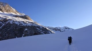 Bernese Oberland Ski Tour Switzerland [upl. by Ardnuhsal]