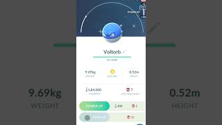 Getting lucky with voltorb ✨shiny in wild Pokemon go pokmongo pokemon ポケモンgo [upl. by Olenka629]