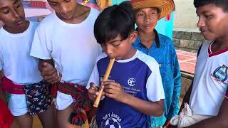 CONSTRUCCIÓN DE INSTRUMENTOS MUSICALES WAYUU [upl. by Anamor341]