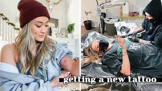 Getting A New Tattoo of my dog lol  Vlogmas Day 13 [upl. by Magee]