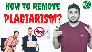 How to remove plagiarism from research article [upl. by Trebloc669]