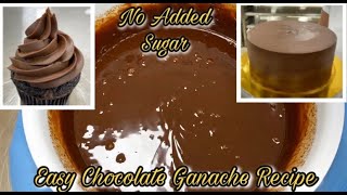 Stable amp Moist Chocolate Ganache Recipe That Anybody Can Make at Home [upl. by Trenna708]