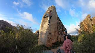 Rocklands Bouldering Living Lager 6bV3 [upl. by Lered]