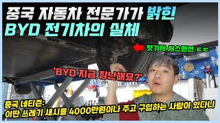 BYD 전기차 새시를 보고 분노해버린 중국 자동차 전문가ㅣ일명 젓가락 서스펜션이라 불리는 충격적인 BYD 새시를 본 중국인들의 반응 [upl. by Leahcimed632]