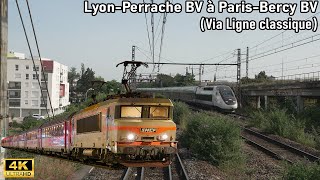 LyonPerrache BV à ParisBercy BV Via la PLM 4k50Fps Cabride [upl. by Lenahtan259]